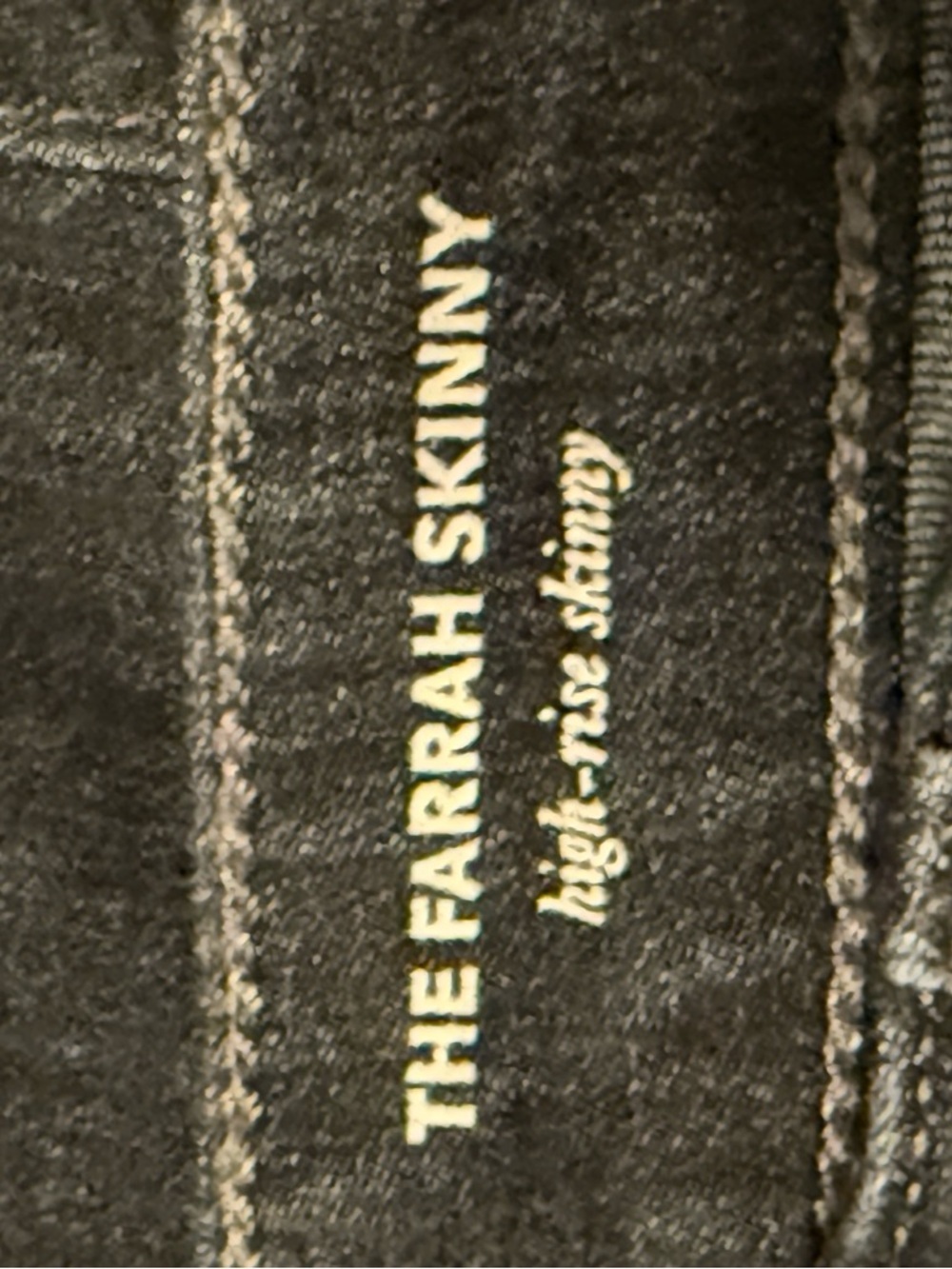 AG Adriano Goldschmied The Farrah Skinny High Rise Skinny in Brooke Wash Sz 26 - Picture 9 of 12
